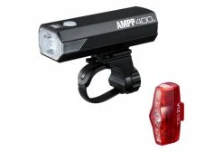 Paire D'Eclairages Cateye AMPP 400 Et Viz 150 + Wearable X
