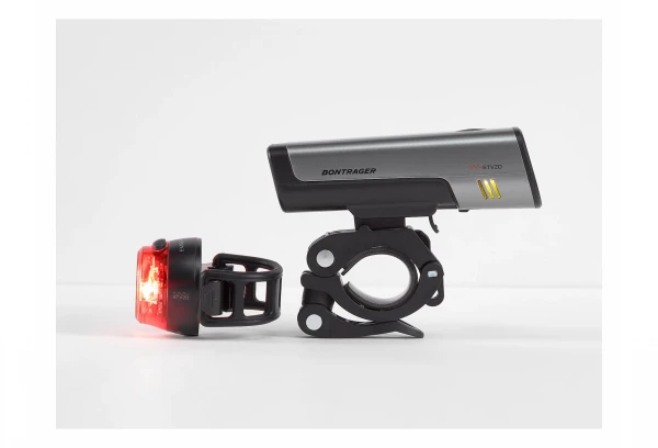 Paire D'Éclairages Bontrager Glo/Ember Comp RS Argent 5 Paire D'Éclairages Bontrager Glo/Ember Comp RS Argent – Image 3