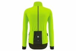 Veste Imperméable Santini Vega Multi Vert Fluo -Éclairage Vélo Soldes Boutique unnamed file 1262