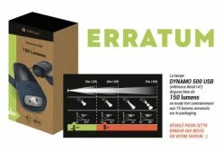 Lampe Torche Dynamo 500 Forclaz - 150 Lumens -Éclairage Vélo Soldes Boutique unnamed file 1282