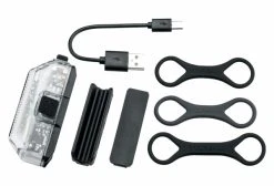 Eclairage Avant Topeak Whitelite Aero USB 1W Blanc -Éclairage Vélo Soldes Boutique unnamed file 1358