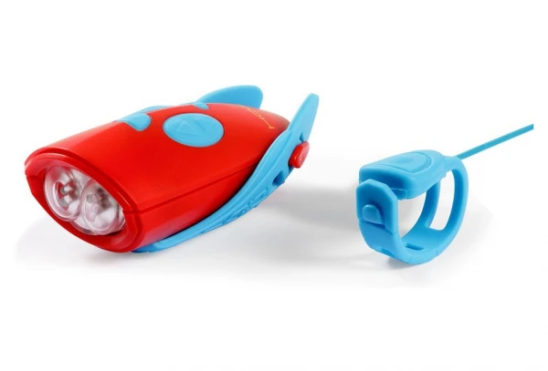 Éclairage Avant / Klaxon Hornit Mini Bleu / Rouge 3 Éclairage Avant / Klaxon Hornit Mini Bleu / Rouge