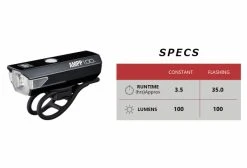 Paire D'Éclairages Cateye AMPP100 & ORB Rechargeable Noir -Éclairage Vélo Soldes Boutique unnamed file 1545