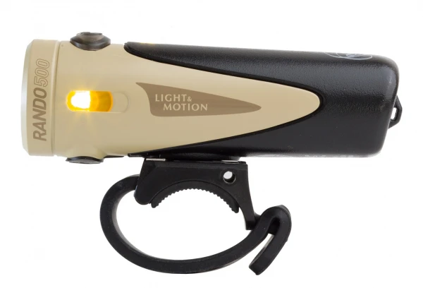 Éclairage Avant Light & Motion Rando 500 Beige / Noir 4 Éclairage Avant Light & Motion Rando 500 Beige / Noir – Image 2