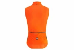 Veste Coupe-vent Santini Nebula Orange -Éclairage Vélo Soldes Boutique unnamed file 325