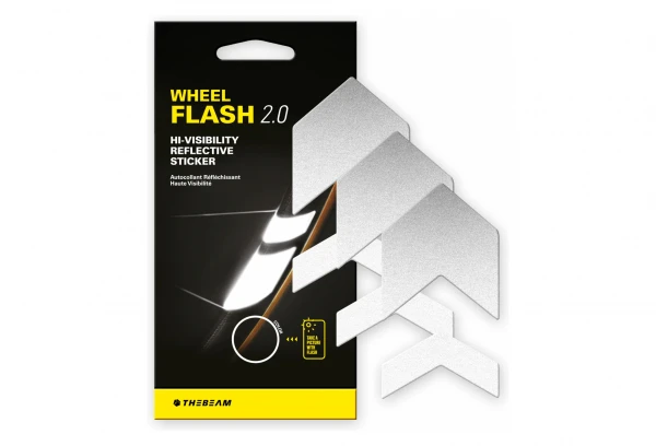 The Beam WHEEL FLASH 2.0 Silver | Réflecteurs Pour Roue De Vélo 3 The Beam WHEEL FLASH 2.0 Silver | Réflecteurs Pour Roue De Vélo