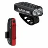 Paire D'Éclairages Lezyne Micro Drive 600XL / Stick Drive Noir