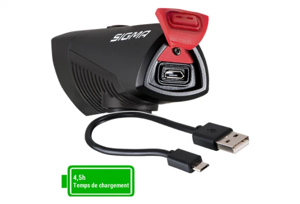 Eclairage Avant Sigma Buster 700 Lumens USB 4 Eclairage Avant Sigma Buster 700 Lumens USB – Image 2