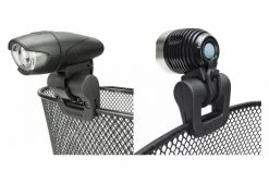 Support Eclairage Pour Paniers Klickfix Light Clip Noir -Éclairage Vélo Soldes Boutique unnamed file 725