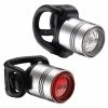 LEZYNE Lampes Avant Et Arrière LED FEMTO PAIR DRIVE Gris