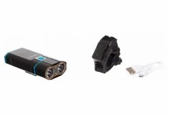 Éclairage Avant Neatt 800 Lumens Noir Bleu -Éclairage Vélo Soldes Boutique unnamed file 98